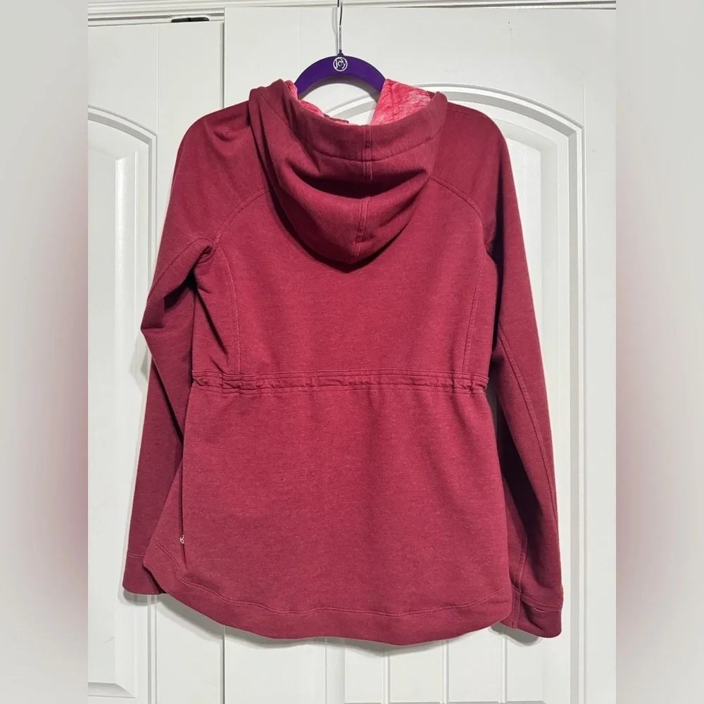 Lululemon Take Ten Full-Zip Hoodie in Rosewood